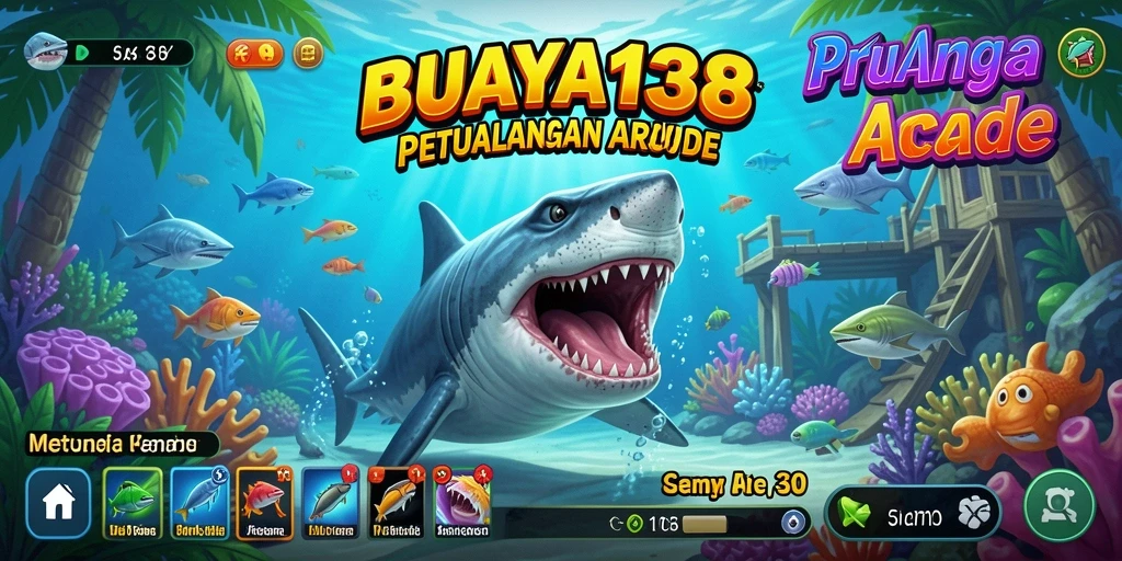 Tampilan antarmuka permainan BUAYA138 yang menarik dan interaktif.