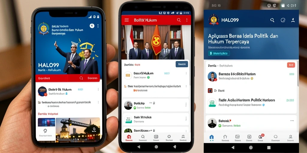 Tampilan antarmuka HALO99 yang modern dan informatif.