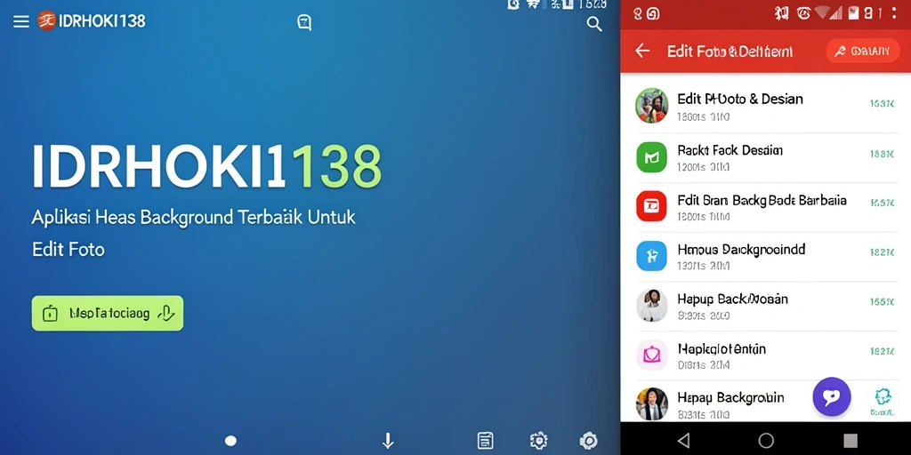 Tampilan antarmuka <strong>IDRHOKI138</strong> saat menghapus latar belakang gambar.
